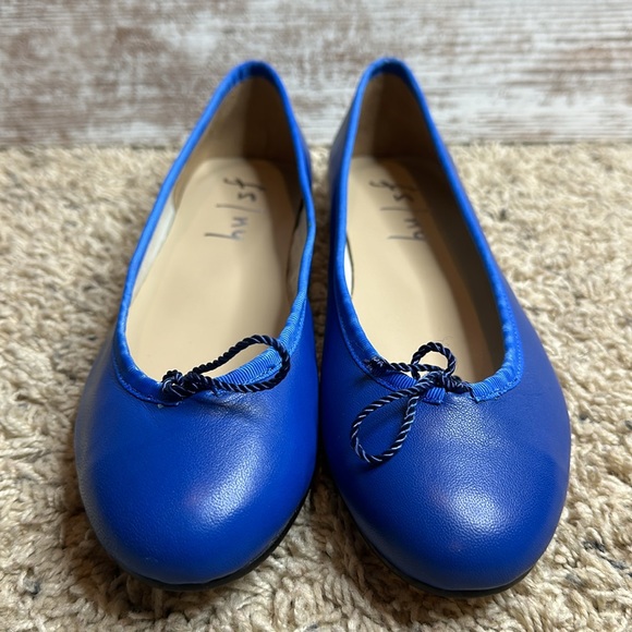 French Sole Womens Nicky Hilton - Kathy Navy Ballet Flats Size 8 Medium (B, M) - Picture 9 of 10